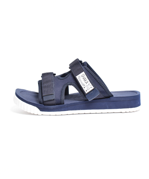 SHAKA（シャカ）の「別注カラー有【SHAKA / シャカ】CHILL OUT（サンダル・レディース・パープル/ネイビー/ブラック/グレー/オリーブ/ピンク/ブラック×グリーン/グリーン系その他/ブラック系その他/ロイヤルブルー/パープル系その他/マスタード/グリーン系その他2/オレンジ/ブラック×ホワイト・9/7/8/27cm/10/23cm/25cm/24cm/5/6/26cm/28cm）」の10枚目の写真