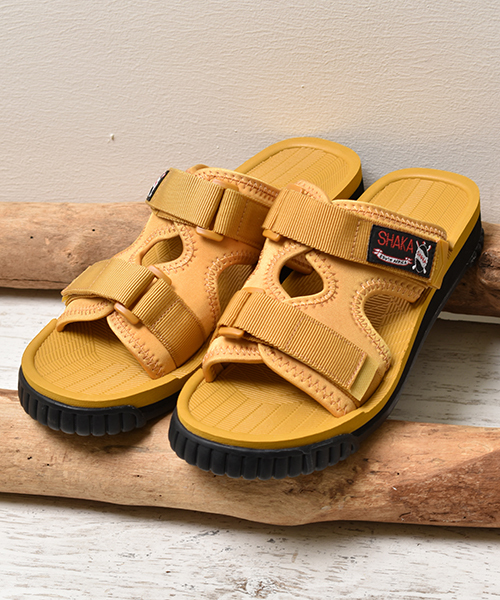 SHAKA（シャカ）の「別注カラー有【SHAKA / シャカ】CHILL OUT（サンダル・レディース・パープル/ネイビー/ブラック/グレー/オリーブ/ピンク/ブラック×グリーン/グリーン系その他/ブラック系その他/ロイヤルブルー/パープル系その他/マスタード/グリーン系その他2/オレンジ/ブラック×ホワイト・9/7/8/27cm/10/23cm/25cm/24cm/5/6/26cm/28cm）」の14枚目の写真