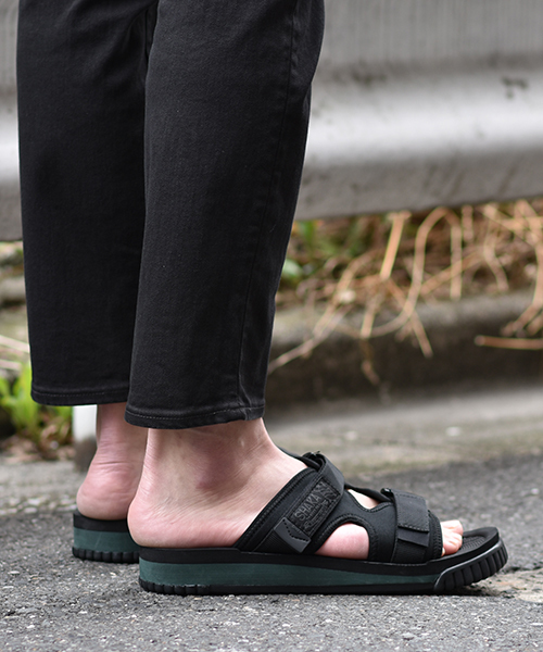 SHAKA（シャカ）の「別注カラー有【SHAKA / シャカ】CHILL OUT（サンダル・レディース・パープル/ネイビー/ブラック/グレー/オリーブ/ピンク/ブラック×グリーン/グリーン系その他/ブラック系その他/ロイヤルブルー/パープル系その他/マスタード/グリーン系その他2/オレンジ/ブラック×ホワイト・9/7/8/27cm/10/23cm/25cm/24cm/5/6/26cm/28cm）」の17枚目の写真