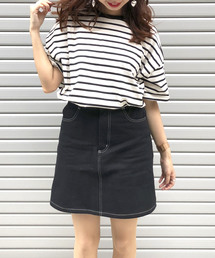 archives | ボーダーオーバーサイズT(Tシャツ/カットソー)