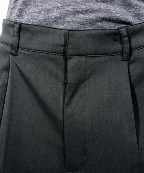 ８(eight)（エイト）の「ワイドパンツ スラックス（スラックス・メンズ・ブラック/ネイビー/グレー・MEDIUM/LARGE/X-LARGE）」の9枚目の写真