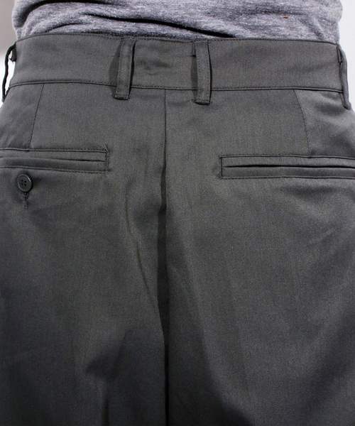 ８(eight)（エイト）の「ワイドパンツ スラックス（スラックス・メンズ・ブラック/ネイビー/グレー・MEDIUM/LARGE/X-LARGE）」の16枚目の写真