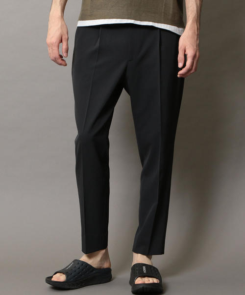 BEAUTY&YOUTH UNITED ARROWS（ビューティーアンドユースユナイテッドアローズ）の「BY ハイツイスト 1P テーパード パンツ ◆（その他パンツ・メンズ・ブラック/ダークブラウン/ネイビー・SMALL/MEDIUM/LARGE/X-LARGE）」の4枚目の写真