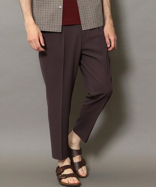 BEAUTY&YOUTH UNITED ARROWS（ビューティーアンドユースユナイテッドアローズ）の「BY ハイツイスト 1P テーパード パンツ ◆（その他パンツ・メンズ・ブラック/ダークブラウン/ネイビー・SMALL/MEDIUM/LARGE/X-LARGE）」の18枚目の写真
