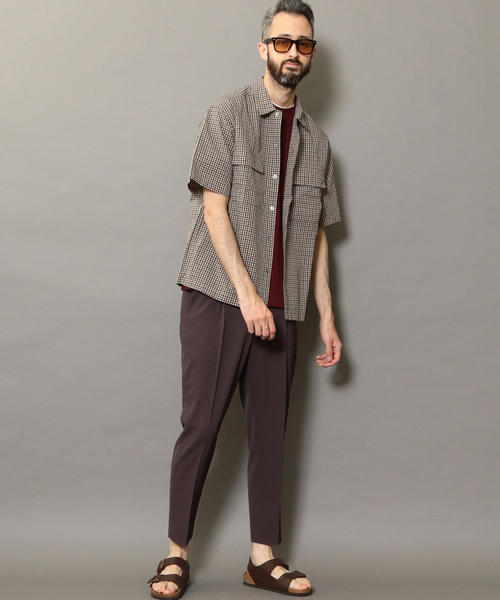 BEAUTY&YOUTH UNITED ARROWS（ビューティーアンドユースユナイテッドアローズ）の「BY ハイツイスト 1P テーパード パンツ ◆（その他パンツ・メンズ・ブラック/ダークブラウン/ネイビー・SMALL/MEDIUM/LARGE/X-LARGE）」の21枚目の写真