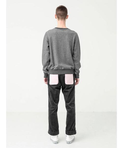 koe×THOM BROWNE（コエトムブラウン）の「MENS SACK TROUSER（スラックス・メンズ・ネイビー/グレー・SMALL/MEDIUM/LARGE）」の7枚目の写真