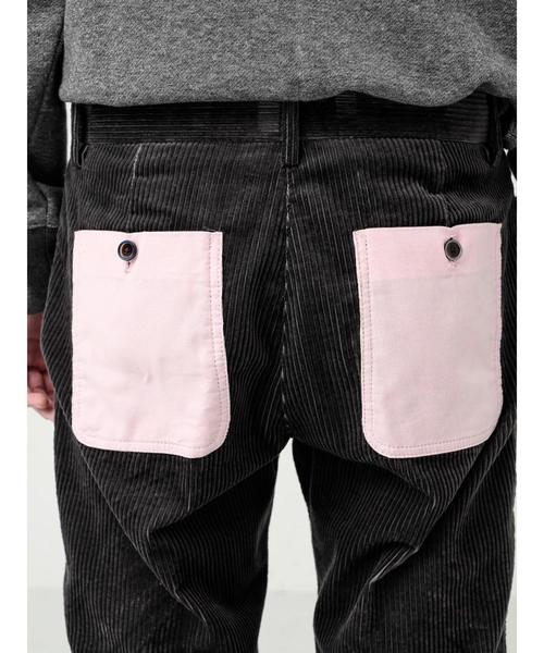 koe×THOM BROWNE（コエトムブラウン）の「MENS SACK TROUSER（スラックス・メンズ・ネイビー/グレー・SMALL/MEDIUM/LARGE）」の12枚目の写真