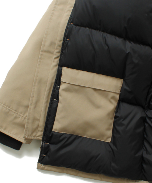 BEAMS（ビームス）の「CANADA GOOSE / JASPER（ダウンジャケット/コート・メンズ・タン/ネイビー/ブラック/オリーブ・SMALL/MEDIUM/LARGE/X-LARGE）」の17枚目の写真