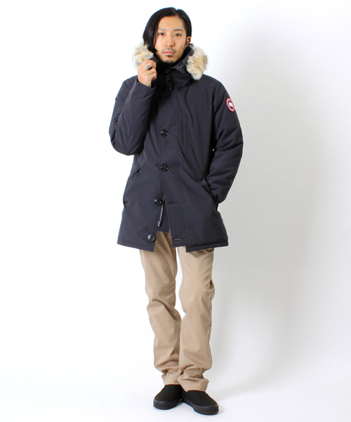 BEAMS（ビームス）の「CANADA GOOSE / JASPER（ダウンジャケット/コート・メンズ・タン/ネイビー/ブラック/オリーブ・SMALL/MEDIUM/LARGE/X-LARGE）」の22枚目の写真
