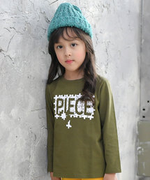 Bee des Bee | 【コットン100%】長袖プリントTシャツ(Tシャツ/カットソー)