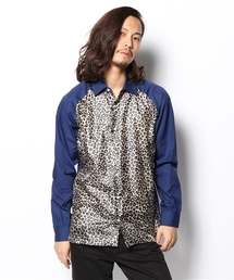 603 | 603 レオパードコンビネーションシャツ(シャツ/ブラウス)