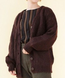 K2389 モヘアボリュームカーディガン