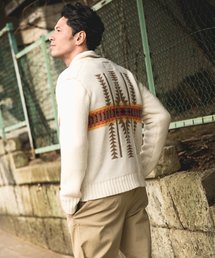 ジャガードネイティブカーディガン