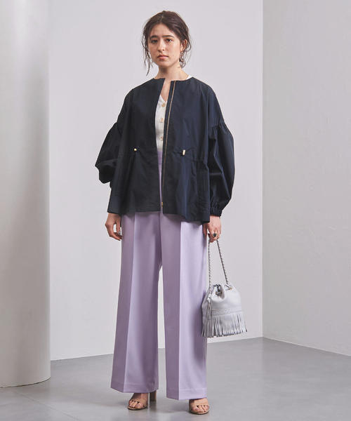 UNITED ARROWS UWSC ギャザー ブルゾン ユナイテッドアローズUWSC ギャザー ブルゾン