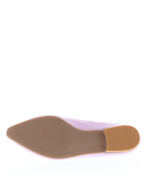 RANDA（ランダ）の「3E/クリアヒールスクエアトゥパンプス（パンプス・レディース・ブラック/ベージュ/パープル・23/24/25/22/25.5/22.5/24.5/23.5）」の5枚目の写真