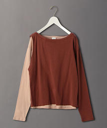 6 | ＜6(ROKU)＞KASANE LONG SLEEVE TOPS/カットソー(Tシャツ/カットソー)