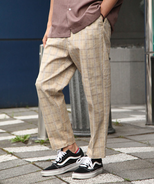 ZIP FIVE（ジップファイブ）の「【ZIP FIVE】T/Cツイルアンクルイージーパンツ（その他パンツ・メンズ・ブラック/ベージュ/ネイビー/オリーブ/グリーン/杢グレー/グレー系その他/ベージュ系その他/チャコール・SMALL/MEDIUM/LARGE/X-LARGE）」の6枚目の写真