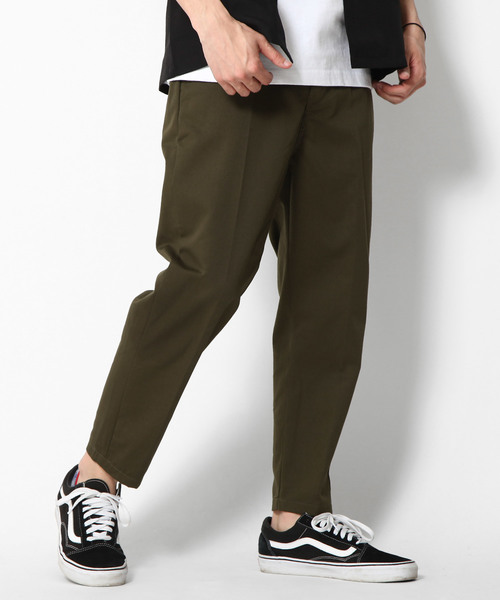 ZIP FIVE（ジップファイブ）の「【ZIP FIVE】T/Cツイルアンクルイージーパンツ（その他パンツ・メンズ・ブラック/ベージュ/ネイビー/オリーブ/グリーン/杢グレー/グレー系その他/ベージュ系その他/チャコール・SMALL/MEDIUM/LARGE/X-LARGE）」の7枚目の写真