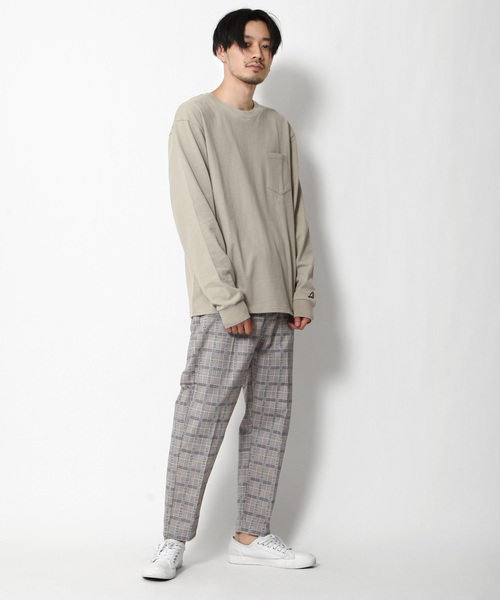 ZIP FIVE（ジップファイブ）の「【ZIP FIVE】T/Cツイルアンクルイージーパンツ（その他パンツ・メンズ・ブラック/ベージュ/ネイビー/オリーブ/グリーン/杢グレー/グレー系その他/ベージュ系その他/チャコール・SMALL/MEDIUM/LARGE/X-LARGE）」の15枚目の写真