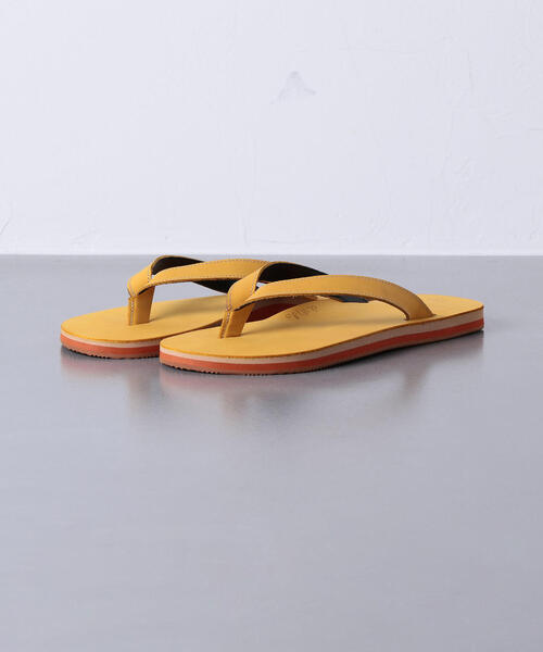 EL NIDO FLIPS(エルニドフリップス)の「【別注】<el nido flips(エルニドフリップス)>リゾートサンダル ◆(ビーチサンダル・レディース・ナチュラル/ブラック/イエロー・36/38/35/37)」の13枚目の写真