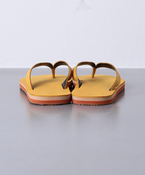 EL NIDO FLIPS(エルニドフリップス)の「【別注】<el nido flips(エルニドフリップス)>リゾートサンダル ◆(ビーチサンダル・レディース・ナチュラル/ブラック/イエロー・36/38/35/37)」の15枚目の写真