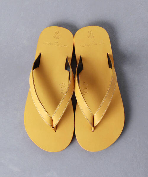 EL NIDO FLIPS(エルニドフリップス)の「【別注】<el nido flips(エルニドフリップス)>リゾートサンダル ◆(ビーチサンダル・レディース・ナチュラル/ブラック/イエロー・36/38/35/37)」の20枚目の写真