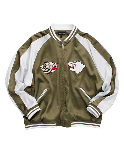 BUCCA 44（ブッカフォーティーフォー）の「【BUCCA 44】スカジャン（スカジャン・メンズ・カーキ/ブラック・MEDIUM/LARGE/X-LARGE/XX-LARGE/XXX-LARGE）」の3枚目の写真