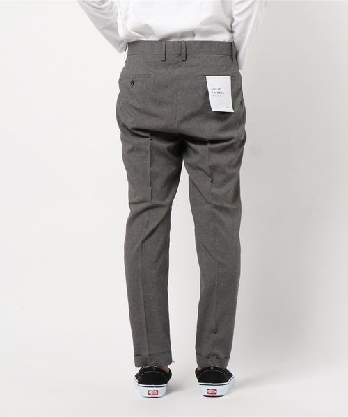 EDIFICE（エディフィス）の「CLICK ライトメランジトロ アンクル パンツ（その他パンツ・メンズ・ブラック/ベージュ/ブラウン/グレー/ブルー系その他・LARGE/MEDIUM/SMALL/X-LARGE）」の7枚目の写真