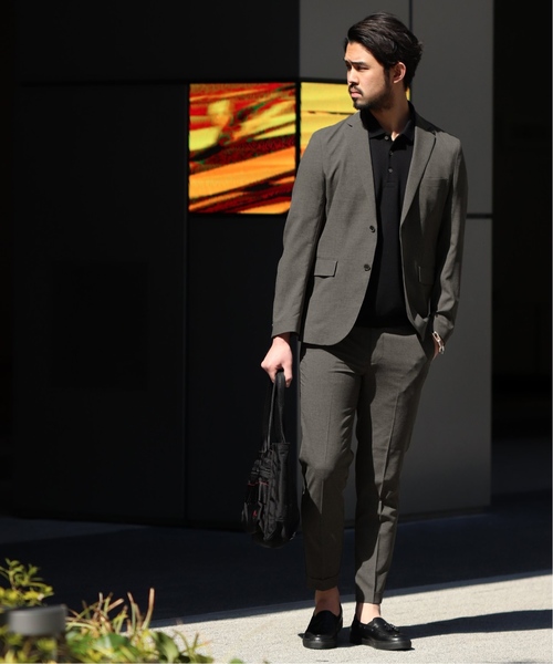 EDIFICE（エディフィス）の「CLICK ライトメランジトロ アンクル パンツ（その他パンツ・メンズ・ブラック/ベージュ/ブラウン/グレー/ブルー系その他・LARGE/MEDIUM/SMALL/X-LARGE）」の13枚目の写真