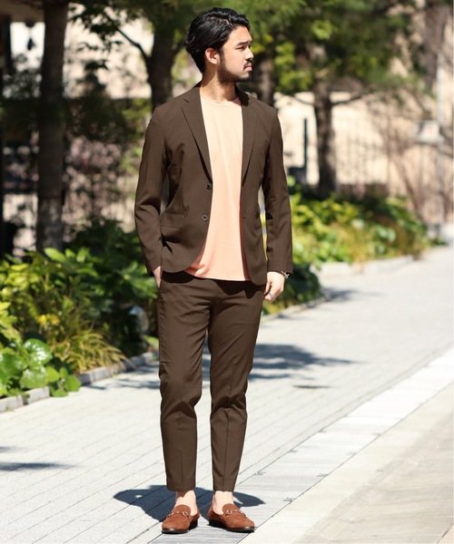 EDIFICE（エディフィス）の「CLICK ライトメランジトロ アンクル パンツ（その他パンツ・メンズ・ブラック/ベージュ/ブラウン/グレー/ブルー系その他・LARGE/MEDIUM/SMALL/X-LARGE）」の15枚目の写真