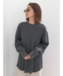 Ungrid | ワッフルルーズロングスリーブTee(Tシャツ/カットソー)