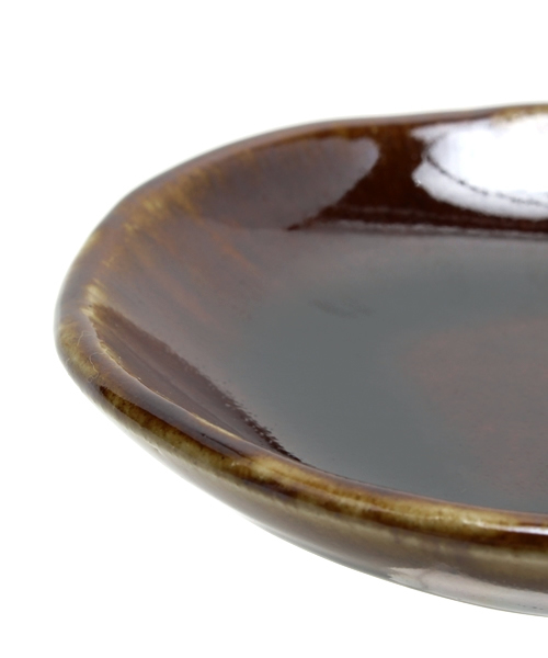 GEORGE'S（ジョージズ）の「益子小皿（食器・レディース・ホワイト/ブラウン/ダークブラウン/ターコイズブルー・FREE）」の8枚目の写真