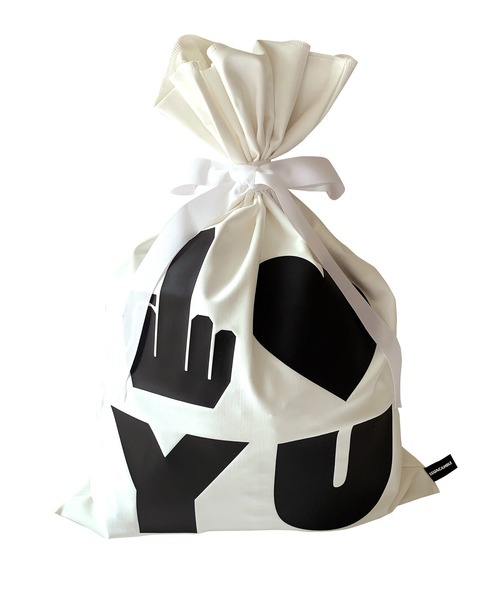 GUACAMOLE（ガカモレ）の「WRAPPING BIG BAG / ラッピングビッグバッグ（ラッピングキット・レディース・パープル/ブルー/ホワイト/ブラック・FREE）」の2枚目の写真