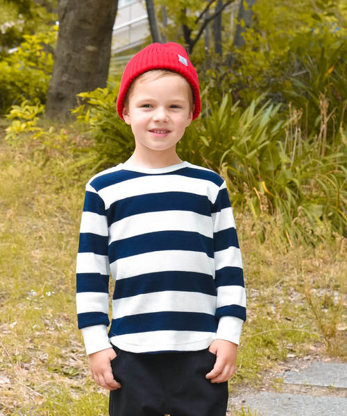 年製新品 ワッフル長袖tシャツ Tシャツ カットソー Branshes ブランシェス のファッション トップス Tシャツ カットソー セール