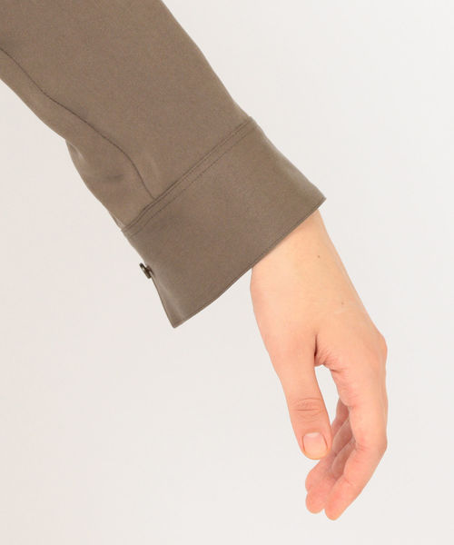 SHIPS（シップス）の「モールスキンポケットブラウス◇（シャツ/ブラウス・レディース・ブラウン/ベージュ/コバルトブルー/ベージュ系その他/ネイビー・ONE SIZE）」の20枚目の写真