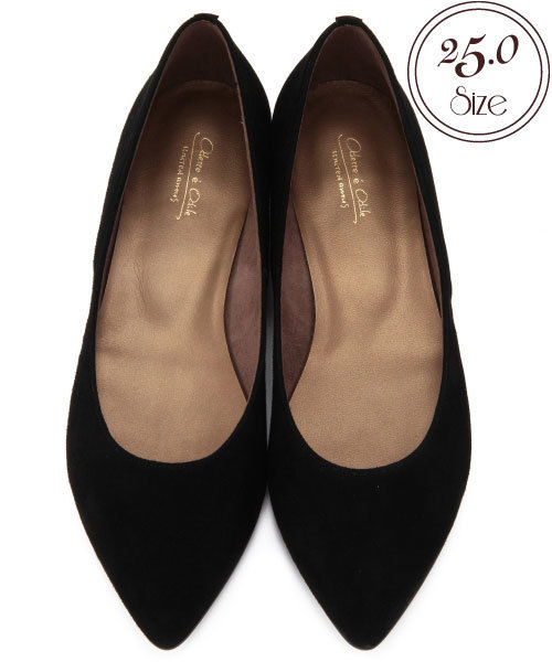 ODETTE E ODILE(オデットエオディール)の「オデット エ オディール/O PTD CT15∞ 【L】(バレエシューズ・レディース・ブラック/ピンク/ネイビー/グレー/その他1/ダークグリーン・24cm/25cm/22cm/24.5cm/23cm/22.5cm/23.5cm)」の2枚目の写真