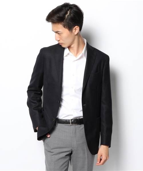 BEAMS F(ビームスエフ)の「BOGLIOLI / "DOVER"ホップサック(テーラードジャケット・メンズ・ネイビー・46/42/44)」の4枚目の写真