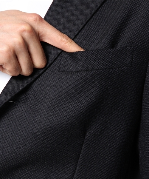 BEAMS F(ビームスエフ)の「BOGLIOLI / "DOVER"ホップサック(テーラードジャケット・メンズ・ネイビー・46/42/44)」の8枚目の写真