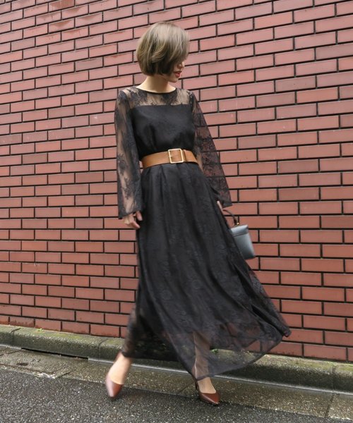 My shawty(�}�C�V���E�e�B�[)��olivia lace day dress(�h���X)