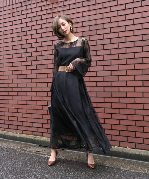 My shawty（ﾏｲｼｬｳﾃｨｰ）の「olivia lace day dress（ドレス）」 - WEAR