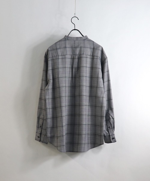 Confirm（コンファーム）の「Confirm / コンファーム TRバンドカラーチェックシャツ（シャツ/ブラウス・メンズ・ブラック/ベージュ・M/L）」の11枚目の写真