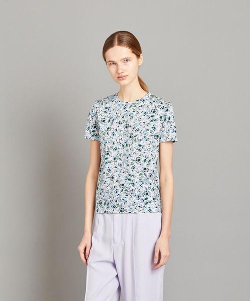 Steven Alan 刺繍花柄 総柄 半袖シャツ Sサイズ Steven Alan（スティーブンアラン）の「＜Steven Alan＞FLOWER