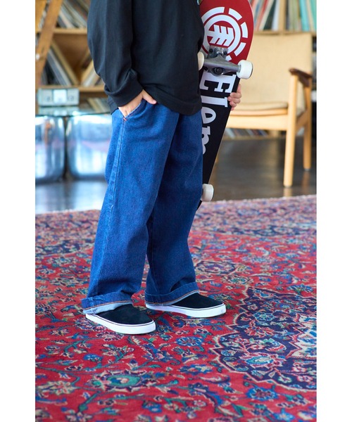 Emerica（エメリカ）の「Emerica/エメリカ  キッズ WINO G6 SLIP-ON ワイノ スリップオン   スケートボードシューズ（スニーカー・キッズ・ブラック×ホワイト・22.0cm/19.0cm/20.0cm/21.0cm/23.0cm/24.0cm/16.5cm）」の4枚目の写真