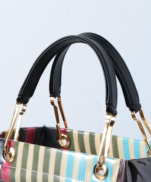 MARNI（マルニ）の「＜MARNI（マルニ）＞マルチカラー トートバック S