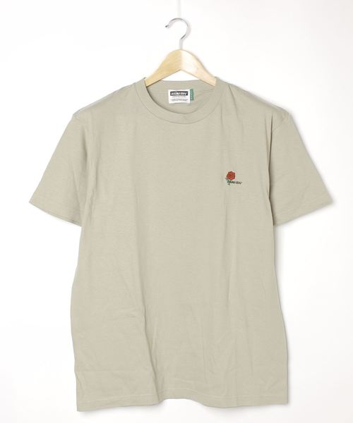 DOUBLE STEAL(ダブルスティール)の「ROSE Embroidery Tシャツ(Tシャツ/カットソー・メンズ・ブラック/ホワイト/ブルー/シルバーグレー・LARGE/X-LARGE/MEDIUM)」の9枚目の写真