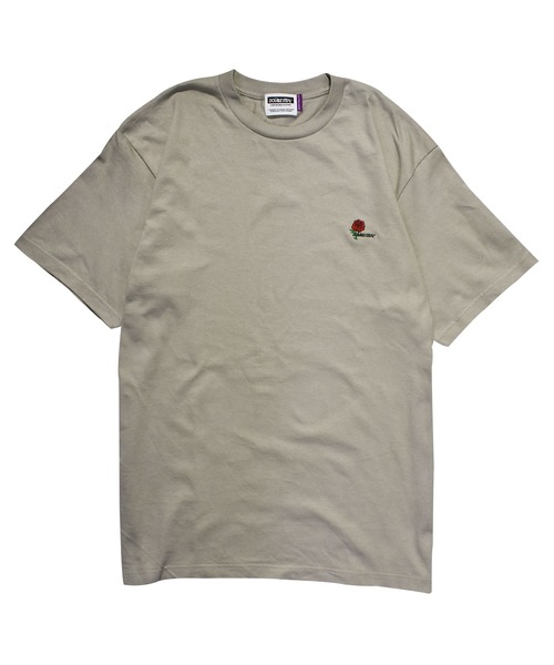DOUBLE STEAL(ダブルスティール)の「ROSE Embroidery Tシャツ(Tシャツ/カットソー・メンズ・ブラック/ホワイト/ブルー/シルバーグレー・LARGE/X-LARGE/MEDIUM)」の11枚目の写真