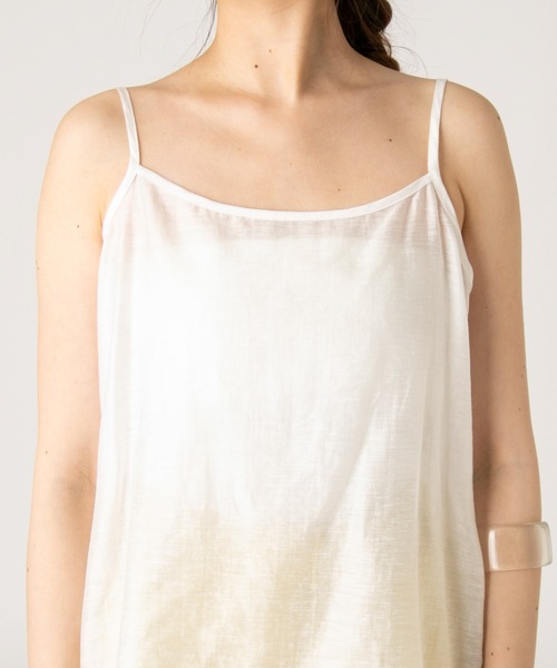 mystic(ミスティック)の「キャミSETショートブラウス(シャツ/ブラウス・レディース・オフホワイト/ブラック・FREE)」の16枚目の写真