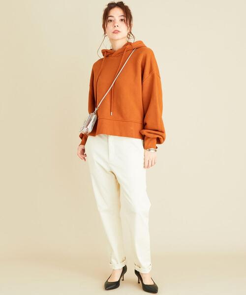 H BEAUTY&YOUTH エイジング リチャード トラウザーズ　チノパン SOMETHING サムシング タック チノ トラウザーパンツ SN75