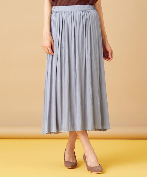 ANY SIS（エニィスィス）の「【美人百花1月号掲載】2WAYレーシー リバーシブル スカート（スカート・レディース・スカイブルー系/ベージュ系/ピンク系・2/1/3）」の7枚目の写真