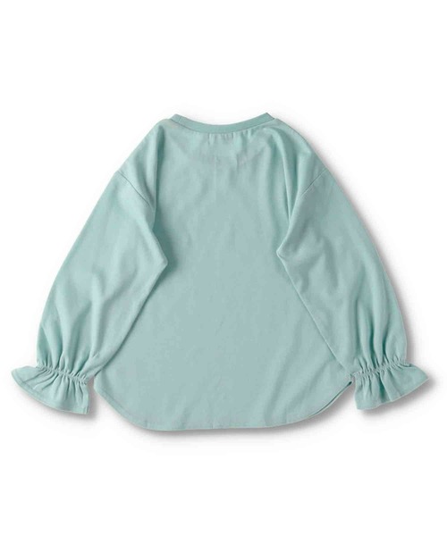 BRANSHES（ブランシェス）の「【WEB限定】キヤンディースリーブ長袖Tシャツ（Tシャツ/カットソー・キッズ・ブラウン/サックスブルー/ピンク/ブラック・100cm/130cm/150cm/110cm/120cm/140cm）」の20枚目の写真